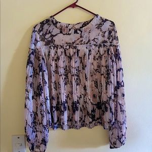 Women’s pleated blouse